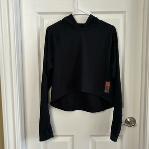 Hooded athletic shirt